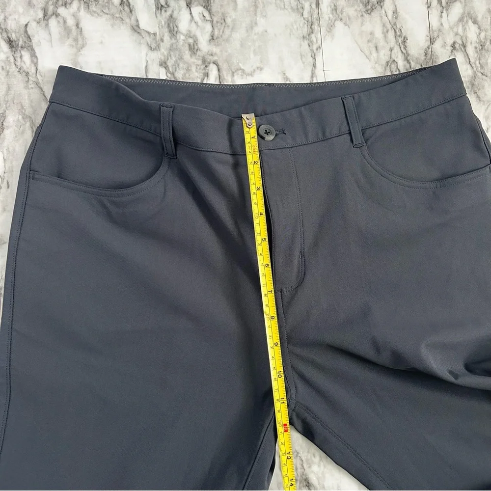 Vuori Men's 34 x30 Meta Pant Athletic performance Slim Fit V430-S Charcoal Grey - Picture 16 of 16